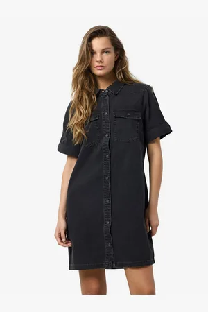 Noisy May Jeans jurk NMNEW SIGNE S/S DENIM DRESS WG001BL NOOS