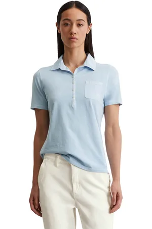 Marc O’ Polo Poloshirt in overgewassen look