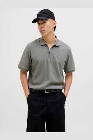 JACK & JONES Poloshirt JJEAUSTIN ZIP POLO SS NOOS