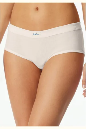 Schiesser Hipster "Panty - REVIVAL" met geplaatst ribpatroon en brede elastische tailleband