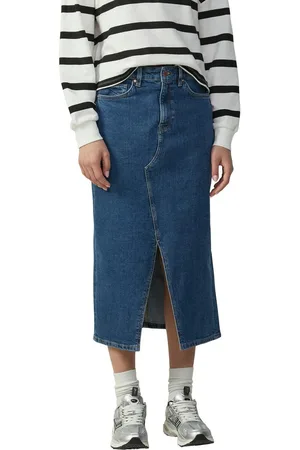 QS by s.Oliver Jeans rok met splitje