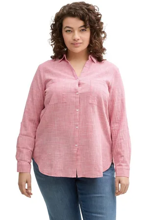 TOM TAILOR Shirtblouse met opgestikte borstzakken