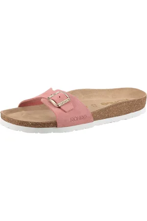 Rohde Slippers , sleehak, zomerschoenen, slippers met voorgevormd soft voetbed