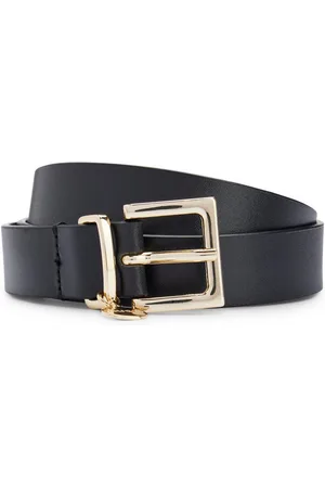 HUGO BOSS Leren riem Amelia-G_Sz25 Stijlvolle sluiting met logo hanger