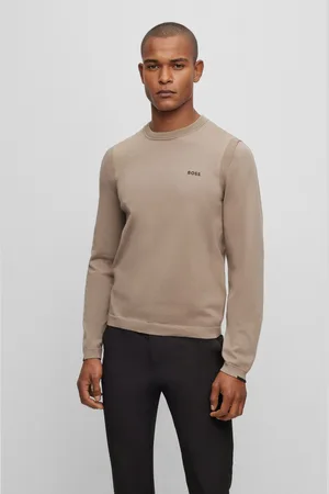 HUGO BOSS Trui met ronde hals Ever-X_CN met een ronde hals