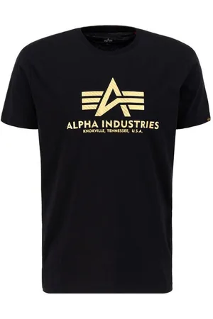 Alpha Industries T-shirt Men - T-Shirts Basic T Carbon