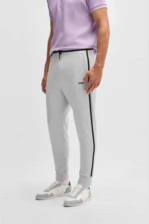 HUGO BOSS Joggingbroek Hadiko Tape met elastische taille