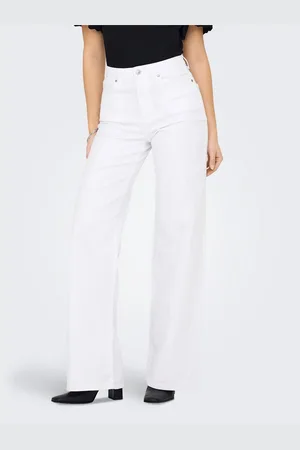 ONLY Wijde jeans ONLMADISON BLUSH HW WIDE DNM CRO NOOS