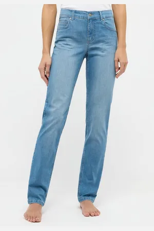 Angels Straight jeans Cici in slim-fit pasvorm