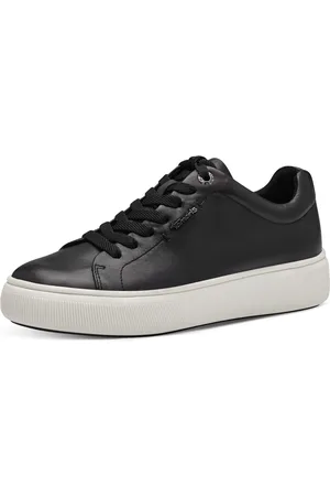 Tamaris Plateausneakers , vrijetijdsschoen, lage schoen, veterschoen met verwisselbare binnenzool