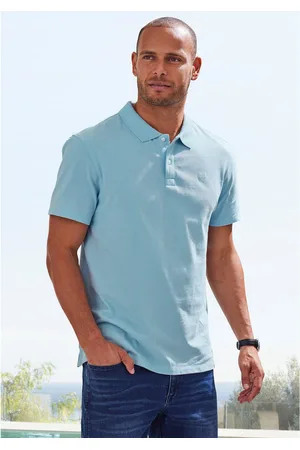 john devin Poloshirt met subtiele hoogwaardige logo-borduursel