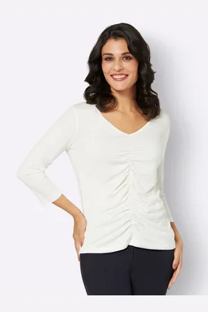 CRÉATION L Shirt met 3/4-mouwen Shirt (1-delig)
