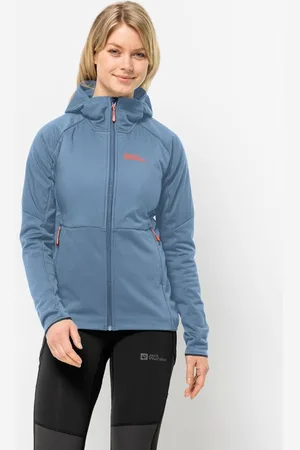 Jack Wolfskin Fleecejack met capuchon ALPGRAT PRO INS FZ W