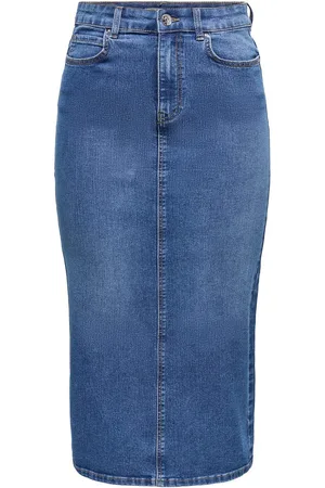 ONLY Jeans rok ONLWONDER MIDI BACK SLIT SKIRT PIM DNM