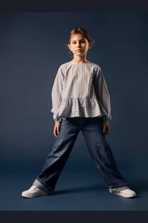 NAME IT Wijde jeans NKFROSE WIDE JEANS 5529-BE NOOS