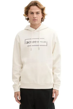 TOM TAILOR Hoodie met grote logoprint