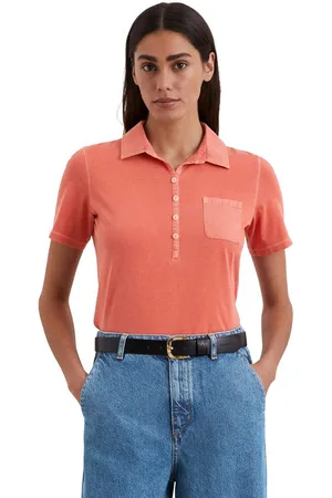Marc O’ Polo Poloshirt in overgewassen look