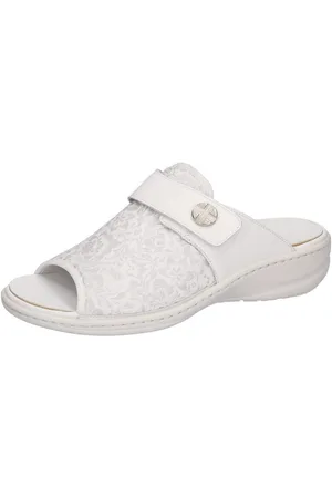 Waldläufer Slippers HERIA , comfort-schoen, zomerschoen in comfortbreedte h, orthotritt