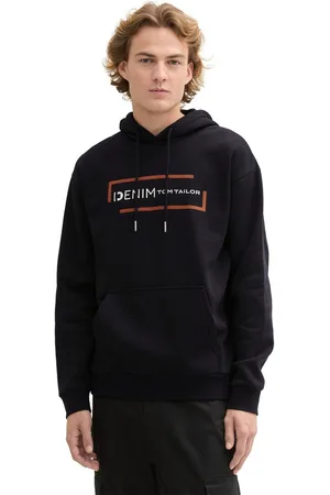 TOM TAILOR Hoodie met grote logoprint