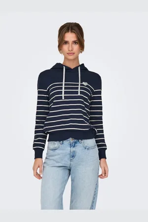ONLY Hoodie ONLADELLE L/S STRIPE HOOD SWT