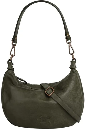 Samantha Look Schoudertas echt leer, made in italy