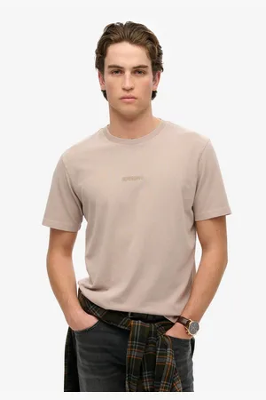 Superdry Shirt met ronde hals MICRO LOGO T SHIRT