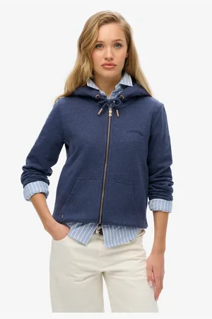 Superdry Capuchonsweatvest ESSENTIAL LOGO ZIPHOOD HB