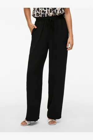 VILA Comfortbroek VIJOSA HW WIDE PANTS - NOOS