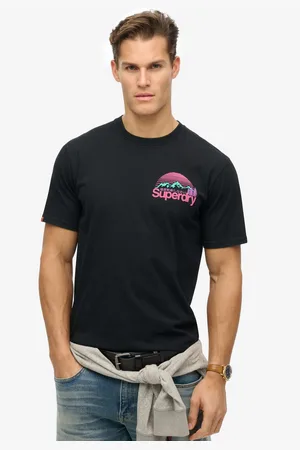 Superdry Shirt met ronde hals CL GREAT OUTDOORS CHEST TEE