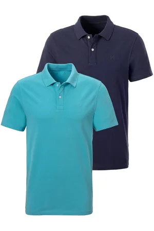 john devin Poloshirt met subtiele hoogwaardige logoborduursel - 2-pack voordeel (2-delig, In set van 2)