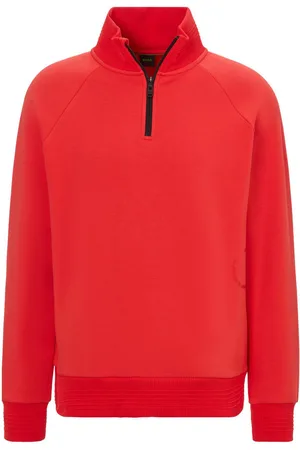 HUGO BOSS Sweatshirt Saggel met merklabel
