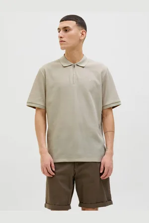 JACK & JONES Poloshirt JJEAUSTIN ZIP POLO SS NOOS