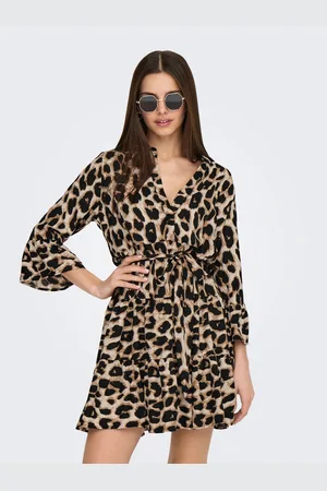 ONLY Tuniekjurk ONLATHENA LIFE 3/4 SHORT DRESS WVN NOOS