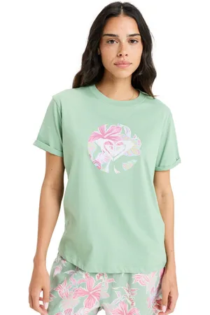 Roxy Shirttop Oceanregular Round Hibiscus