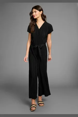 Laura Scott Jumpsuit met geweldige plissé-effect