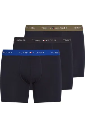 Tommy Hilfiger Boxershort 3P BOXER BRIEF WB met contrasterende logo-band (3 stuks)