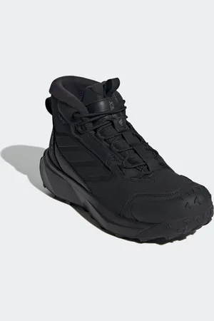 adidas Winterlaarzen TERREX WINTER LEATHER MID CUT RAIN.RDY COLD.RDY Snowboots, winterlaarzen, winterschoenen, waterdicht en gevoerd