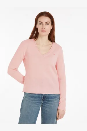 Tommy Hilfiger Gebreide trui SOFT WOOL V-NK SWEATER