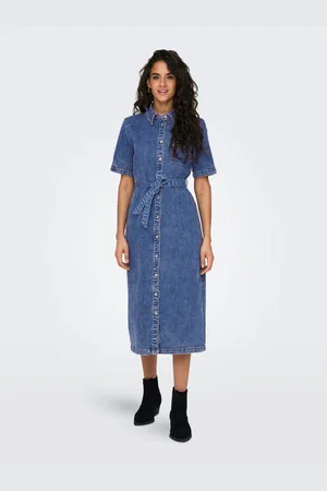 ONLY Jeans jurk ONLLANA SS LONG DRESS DNM REA258 NOOS
