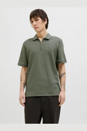 JACK & JONES Poloshirt JJEAUSTIN ZIP POLO SS NOOS