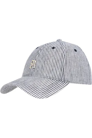 Tommy Hilfiger Baseball pet TH PREMIUM BEACH CAP Merklogo-embleem van metaal, flexibel verstelbaar UNISEX