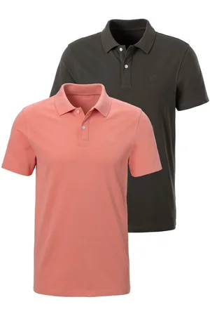 john devin Poloshirt met subtiele hoogwaardige logoborduursel - 2-pack voordeel (2-delig, In set van 2)