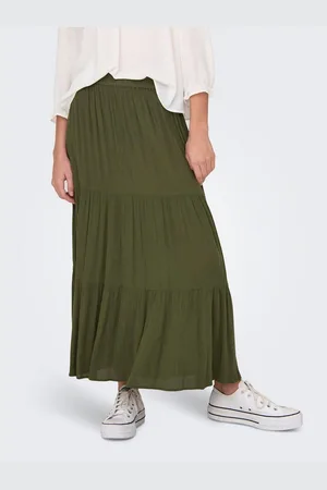 ONLY Maxirok ONLMIKKA LIFE LONG SKIRT WVN NOOS