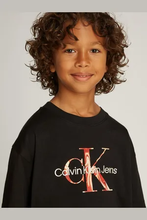 Calvin Klein T-shirt OCEAN SWIRL MONO T-SHIRT
