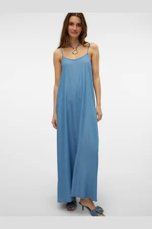 VERO MODA Maxi-jurk VMHARPER SL STRAP MAXI DRESS GA