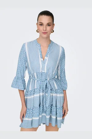 ONLY Tuniekjurk ONLATHENA LIFE 3/4 SHORT DRESS WVN NOOS