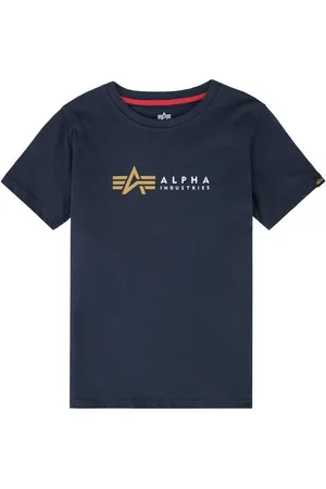 Alpha Industries T-shirt Kids - T-Shirts Alpha Label T Kids/Teens