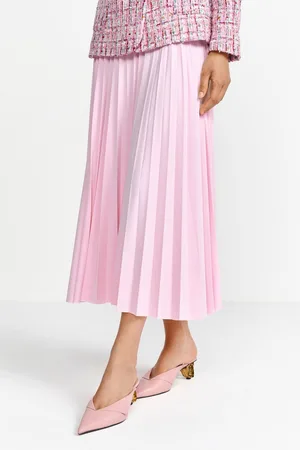 Rich & Royal Plissérok met elastische taille
