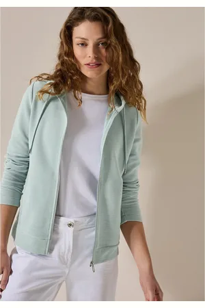 CECIL Capuchonsweatvest met een capuchon