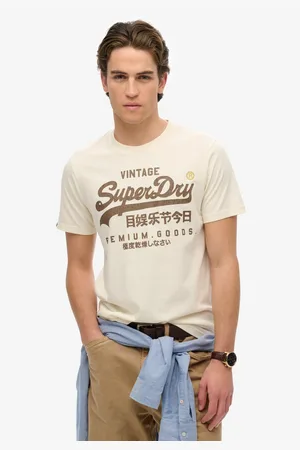 Superdry Shirt met ronde hals VL WORKWEAR RELAXED TEE